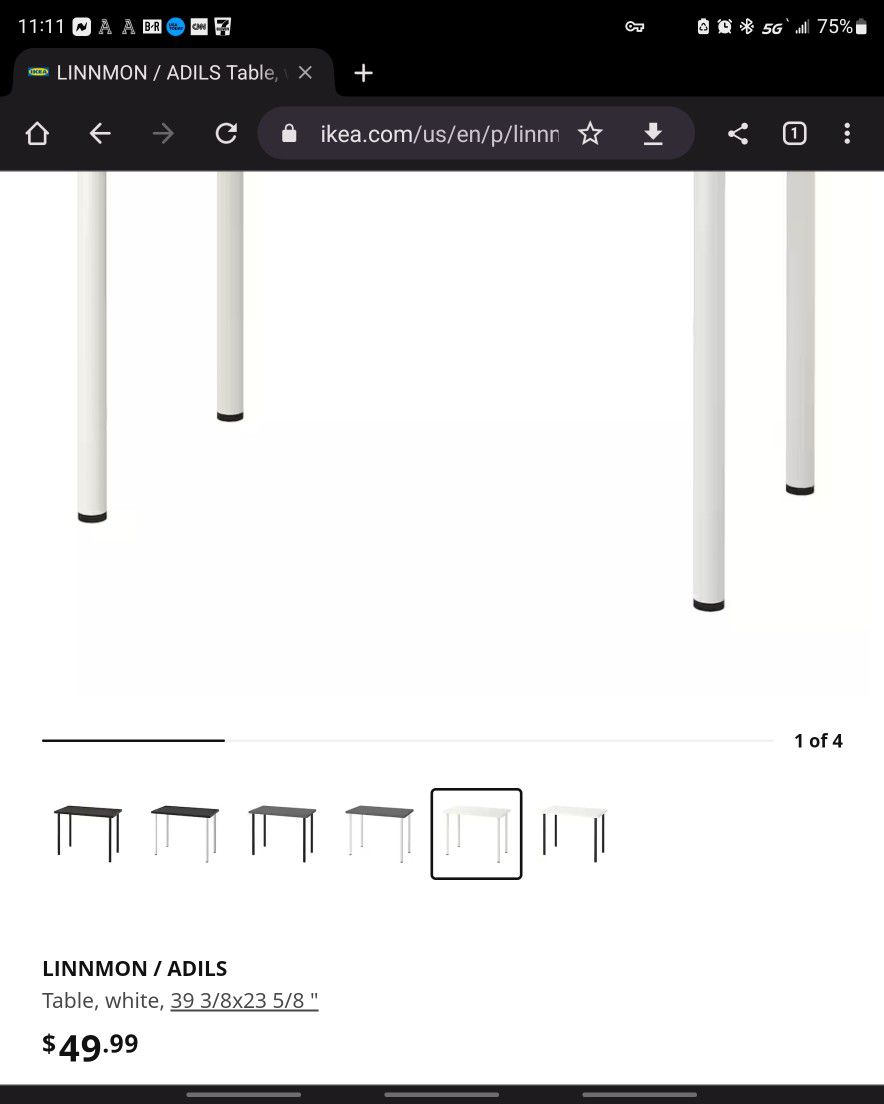 Ikea Lindon Desk