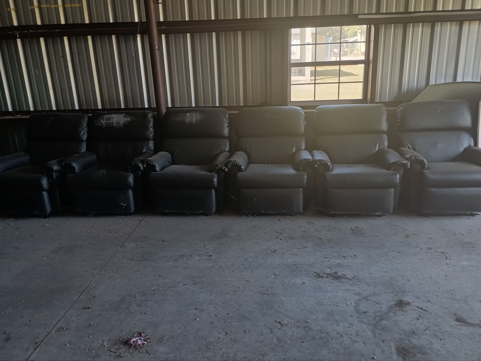Free 6 Recliners from A Fire Department