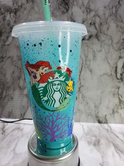 Little Mermaid Starbucks Tumbler