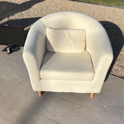 Cream Accent Chair