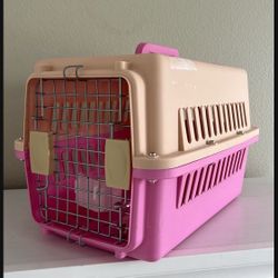Small Pet Carrier for Dogs & Cats. Travel Pet Carrier