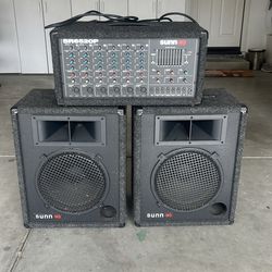 Sunn PA System
