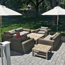 Restoration Hardware 4 piece outdoor set