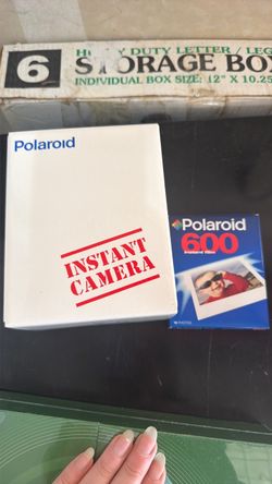 New! Polaroid Instant Camera + 600 Film – $40 OBO