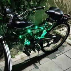 Gas Engine Powered Bicycle Beach Cruiser