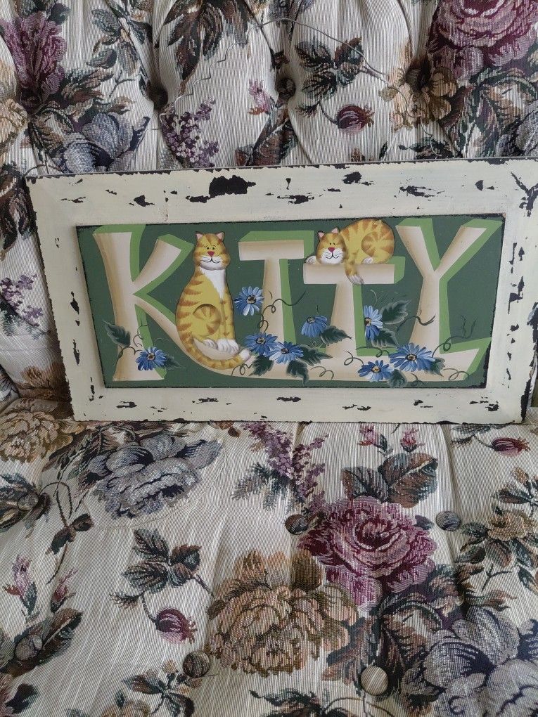 Kitty Wall Hanging