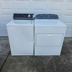Whirlpool Heavy Duty Washer and Dryer Set (Electric)