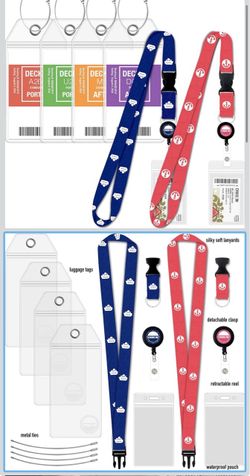 Carnival luggage tag