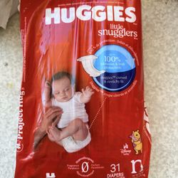 Huggies Little Snugglers Newborn 31ct