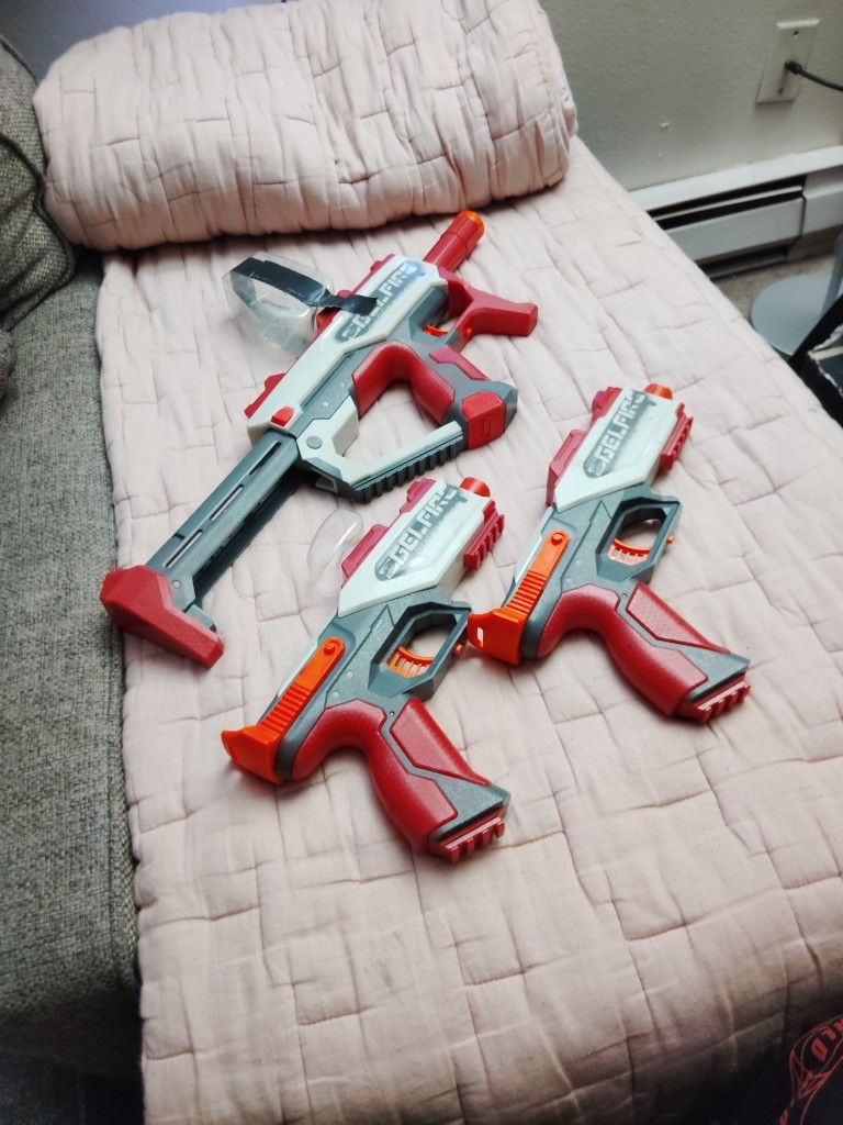 Three Gel Fire Guns 