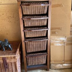 Wicker Storage Drawers 