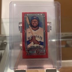 Vladimir Guerrero Jr Mini Card 4/5! A&G 2025 SUPER RARE!