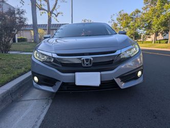 2016 Honda Civic sylver color sedan