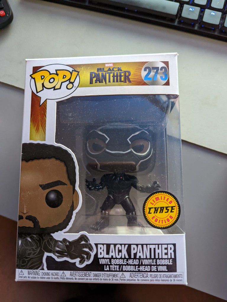 Funko Pop Black Panther Limited Chase Edition
