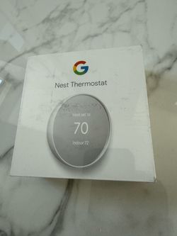 Brand New Nest Thermostat - Snow Colorway