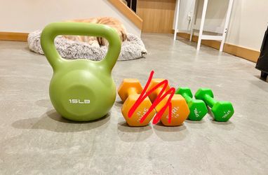 Dumbbell, Kettlebell, Weights Set