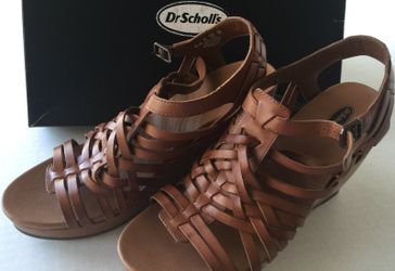 Dr. Scholl's Leather Wedges- Size 8 1/2