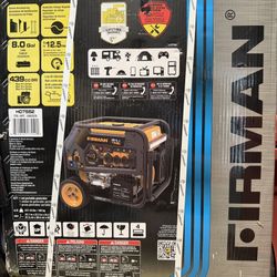 New Unopened Firman H07552 Dual Fuel Generator 