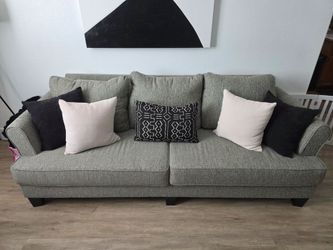 2 Couches With Throw Pillows / Sofas/ Living Room Set/ Furniture