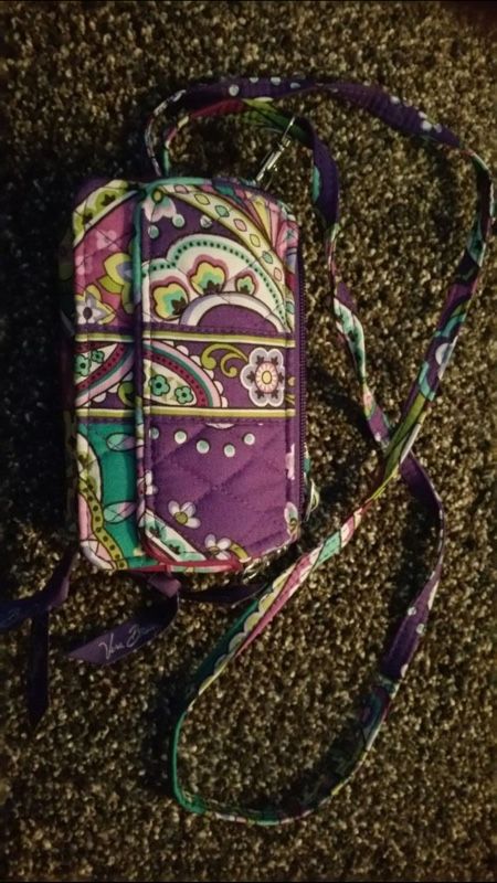 Vera Bradley Small Wallet/Wristlet/Cross body Purse