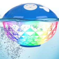 New Bluetooth Speakers with Colorful Lights, Portable Speaker