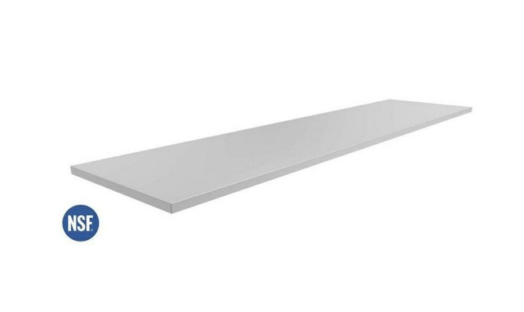 Countertop 96" X 24" Stainless Steel Outdoor Kitchen Island Top
