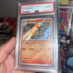 2023 Japanese Pokemon CHARMELEON S PSA GRADE 10 mint condition