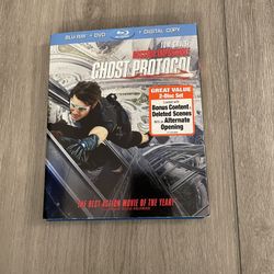 Mission Impossible Ghost Protocol Blu ray Movie 