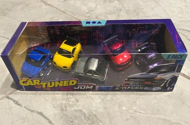 CarTuned JDM Z-Macks Exclusive 5-Pack Die-Cast Cars