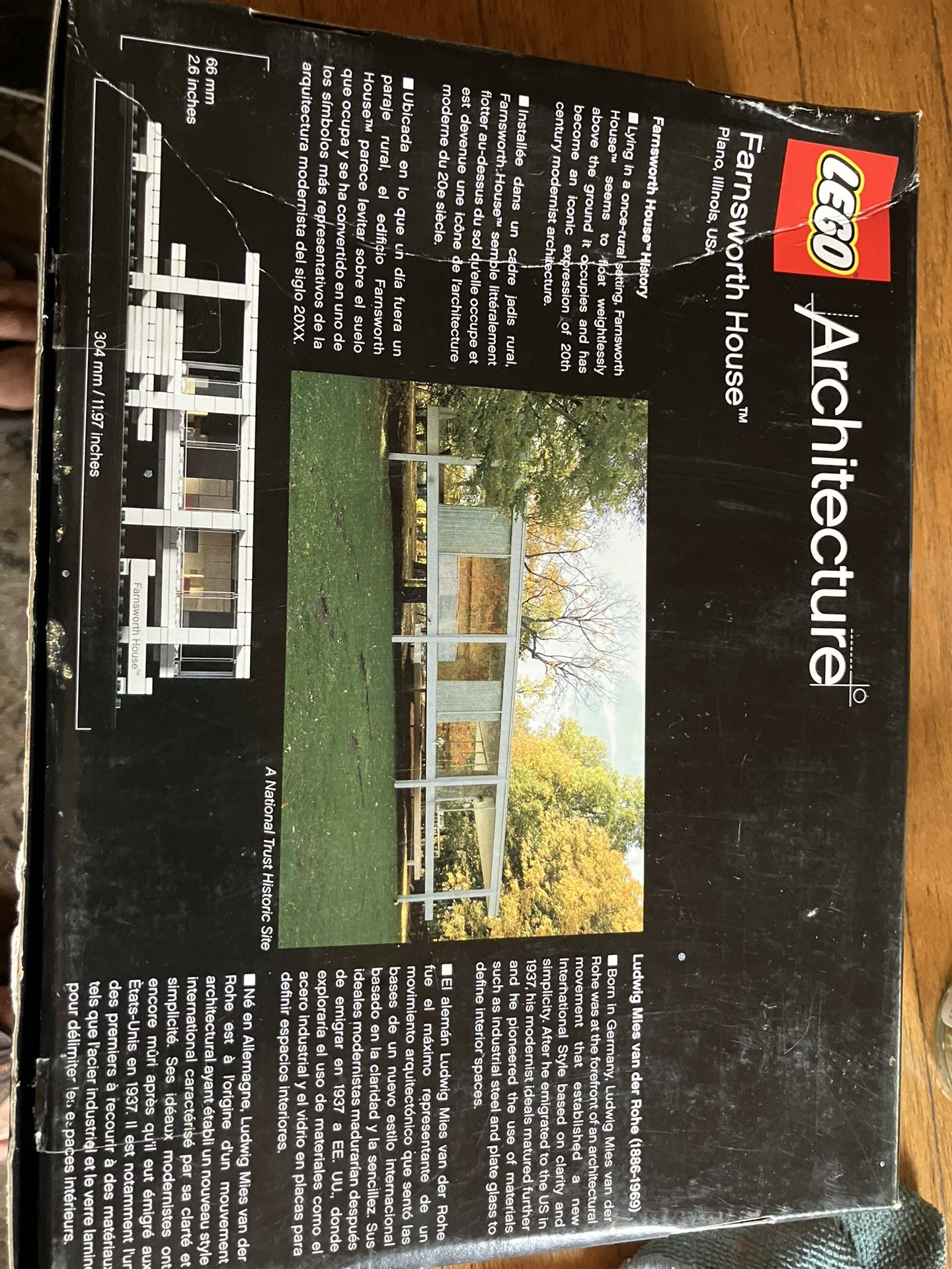 Lego architecture Farnsworth House, 21009