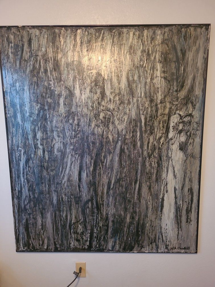 "Herd Of Souls" Original Acrylic