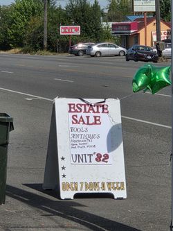 Estate sale