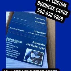 Custom Business Cards