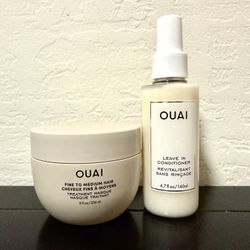 OUAI Hair Mask & Conditioner