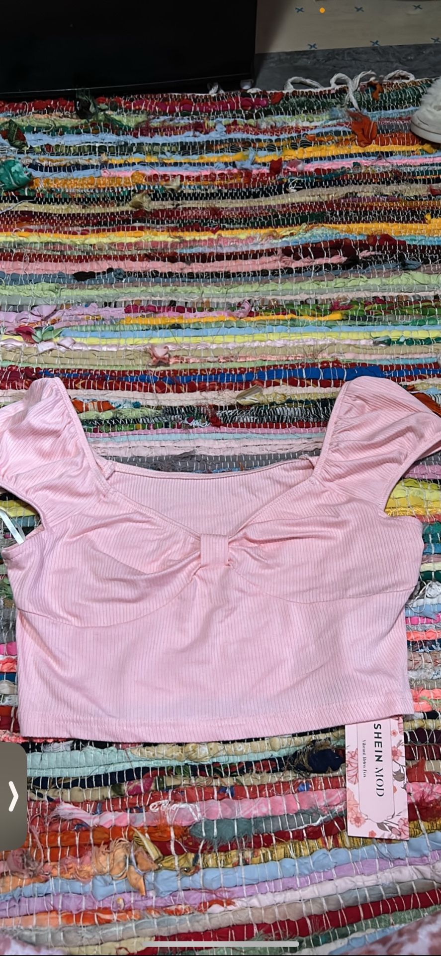 off the shoulder crop top