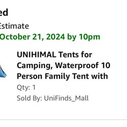 WATER PROOF 10 PEOPLE TENT