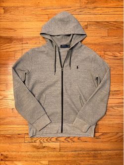 Polo Ralph Lauren Gray/Black Zip Up Hoodie