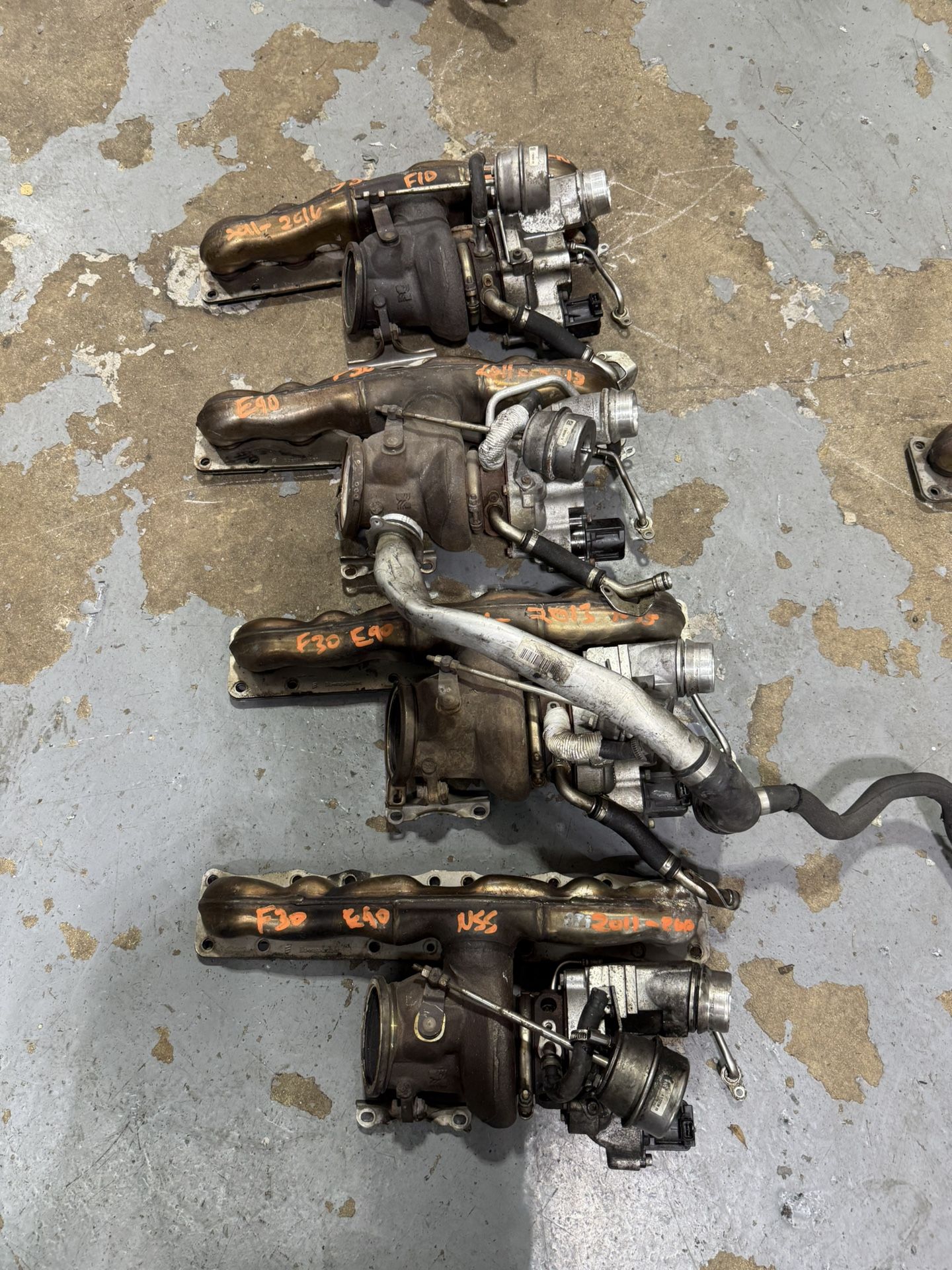 OEM 2008-2016 BMW E88 E82 E90 E92 F30 F22 X1 Turbo Charger PWG N55 Engine