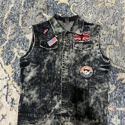 Acid Jean Vest 