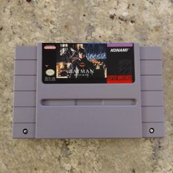 Batman Returns Super Nintendo SNES 
