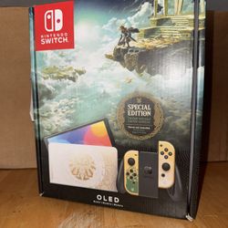 Nintendo Switch OLED Tears Of The Kingdom Edition (New/Sealed)