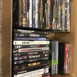 Box of 42 DVDs