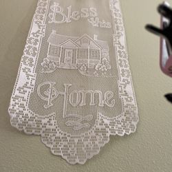 Lace Wall/ Window Hanging 