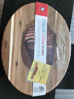 Concave cutting board