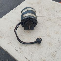 Small electric motor.