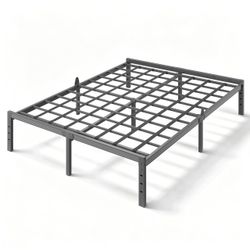 ZIYOO Queen Metal Platform Bed Frame — 14” — New