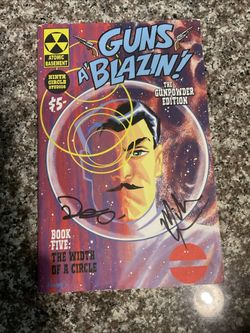 Guns a' Blazin' #5 2017 W/ Mike Wellman Signature