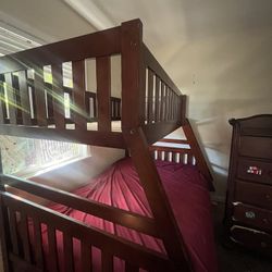 Wood Bunk Bed