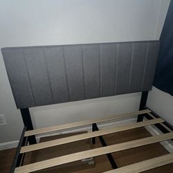 Grey Bed Frame Full/Queen