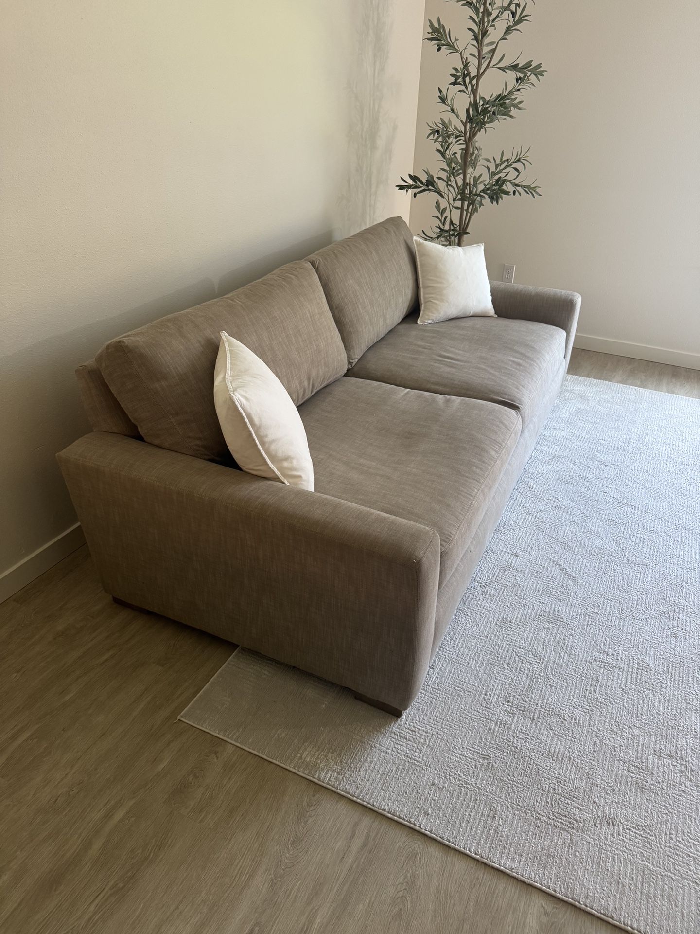 Restoration hardware couch sofa